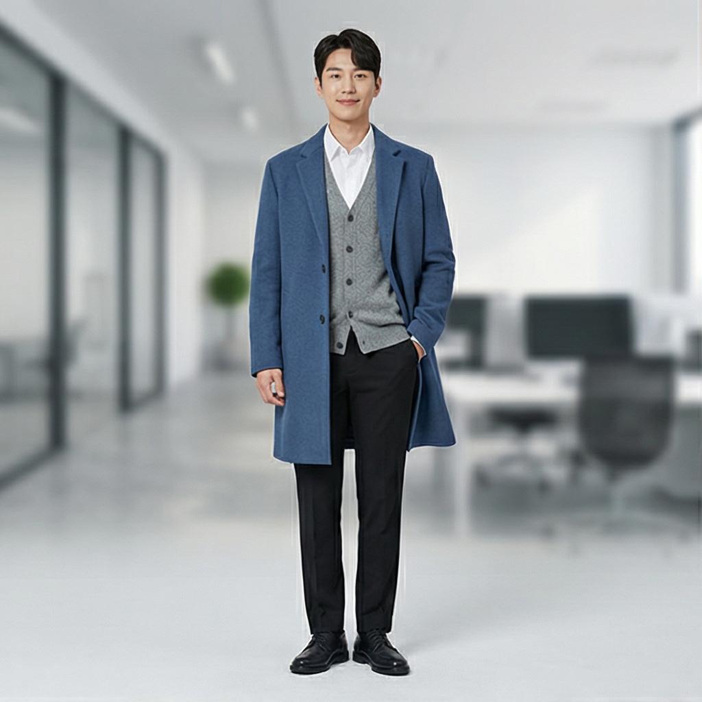 흰색 셔츠와 슬랙스: 깔끔한 비즈니스 캐주얼 룩