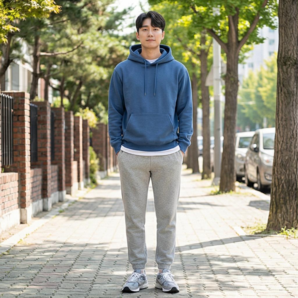 회색 조거 팬츠: 편안한 원마일 웨어 룩