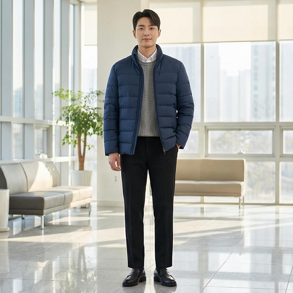 검정색 슬랙스: 비즈니스 캐주얼 룩