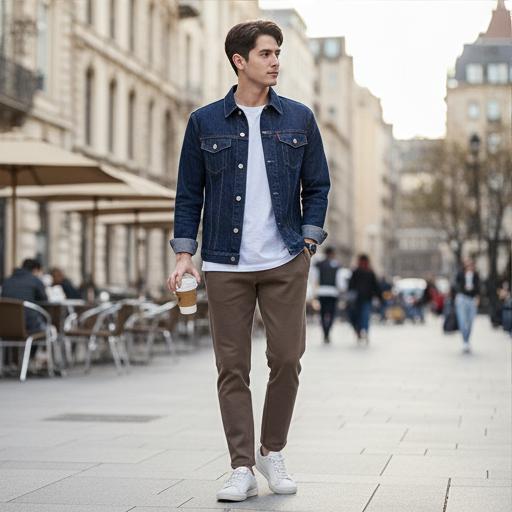 청자켓(데님 자켓): 꾸민 듯 안 꾸민 듯한 주말 나들이 룩