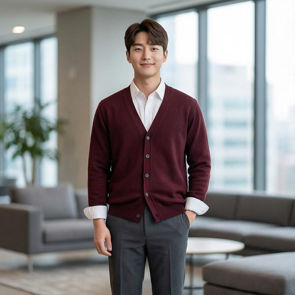 화이트 셔츠와 슬랙스: 깔끔한 비즈니스 캐주얼 룩