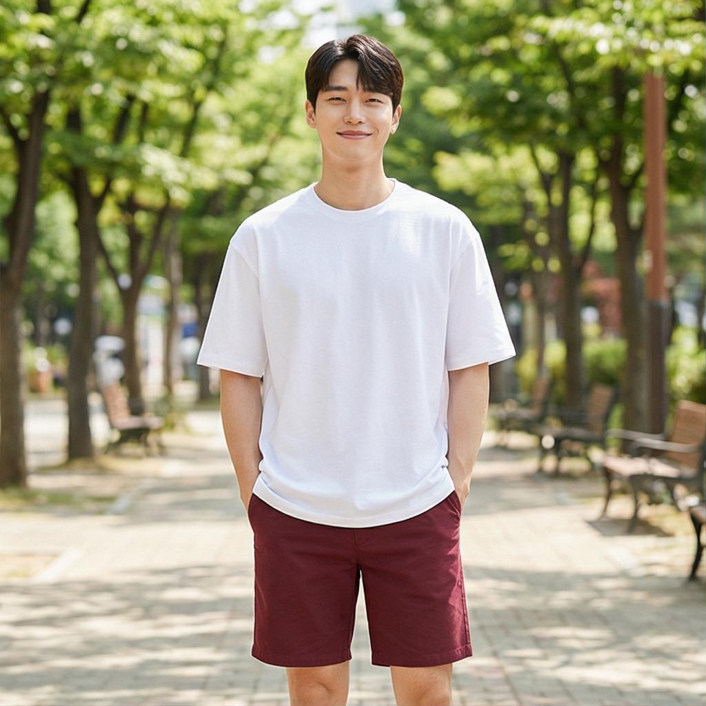 흰색 무지 티셔츠: 실패 없는 깔끔한 데일리 스타일