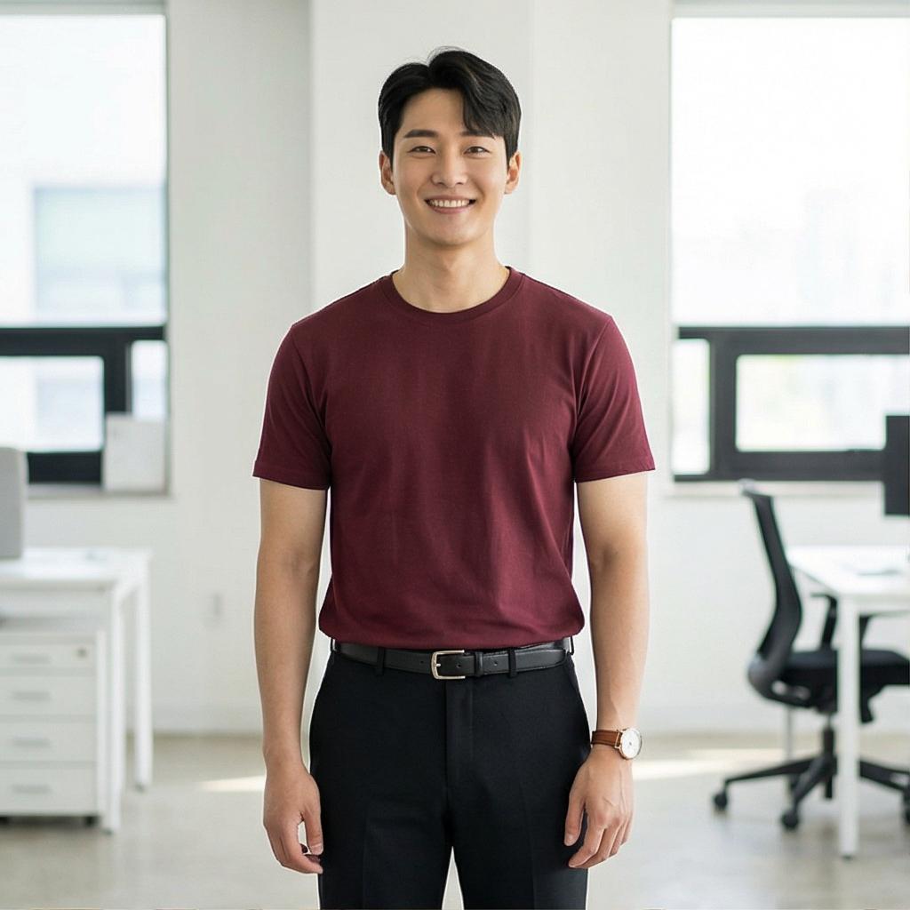 블랙 슬랙스: 깔끔한 비즈니스 캐주얼 스타일