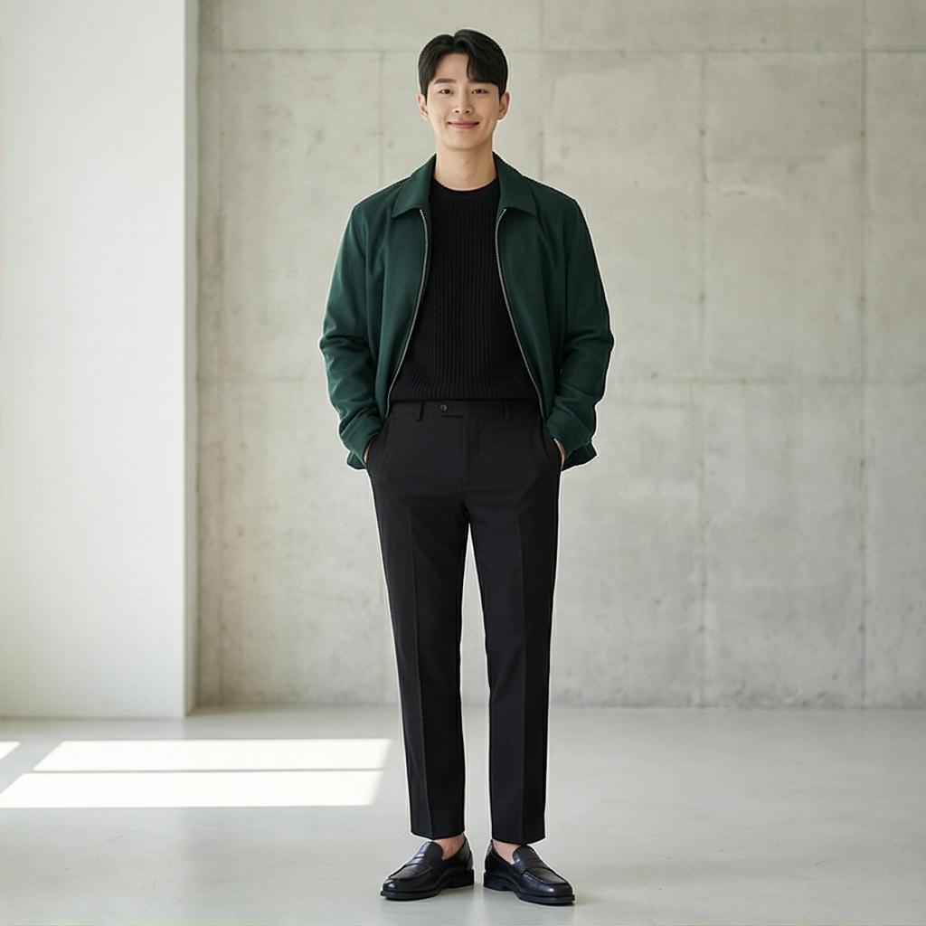 검정 슬랙스: 세련된 오피스룩