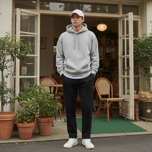 블랙 조거팬츠: 편안함과 스타일을 동시에 잡는 원마일웨어 룩