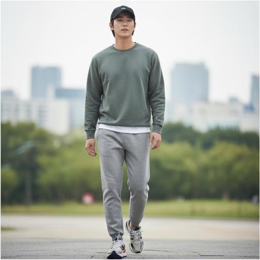 맨투맨: 편안함과 활동성을 담은 캐주얼 스타일