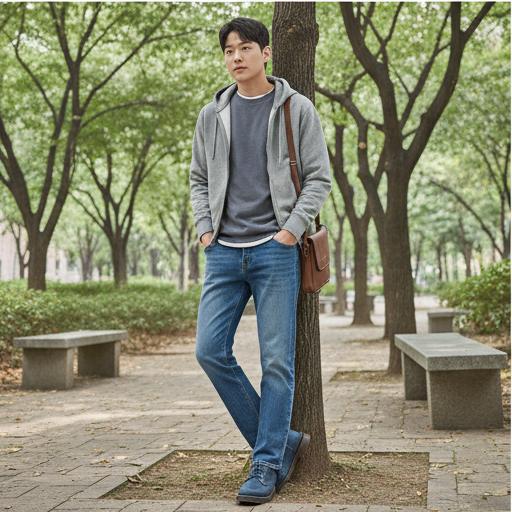 데님 팬츠와 중청 워커: 오래도록 멋스러운 조합