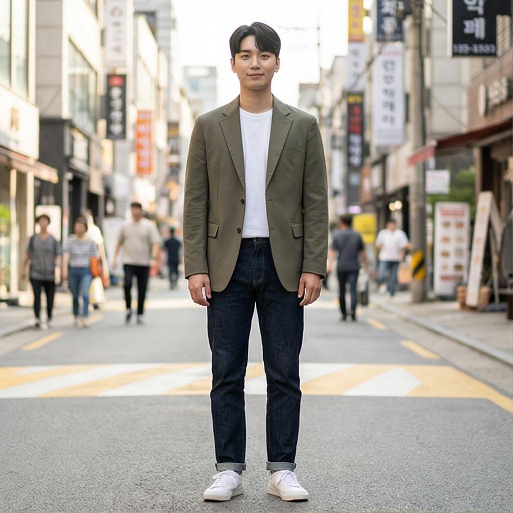 흰색 티셔츠와 청바지: 실패 없는 캐주얼 스타일