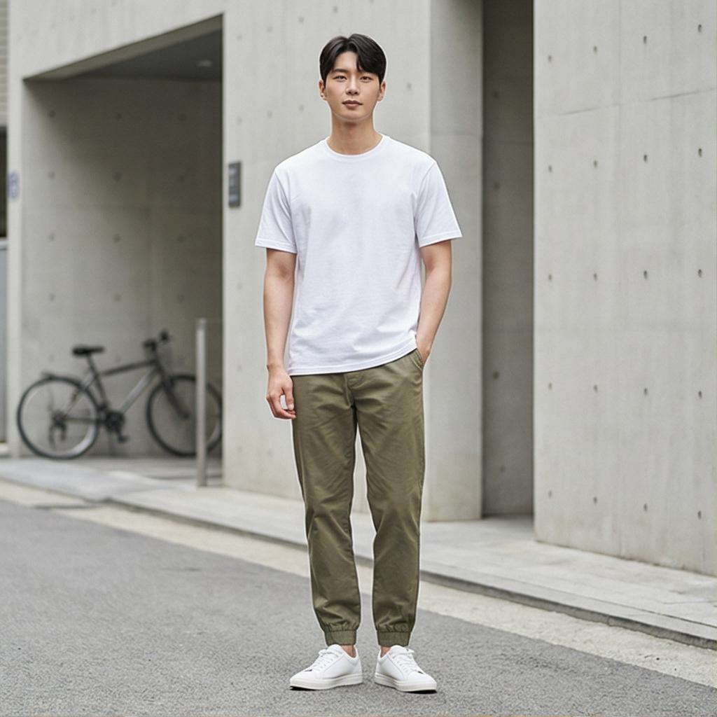 흰색 무지 티셔츠: 실패 없는 데일리 룩