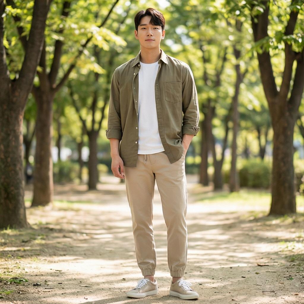 흰색 반팔 티셔츠: 실용적인 스타일