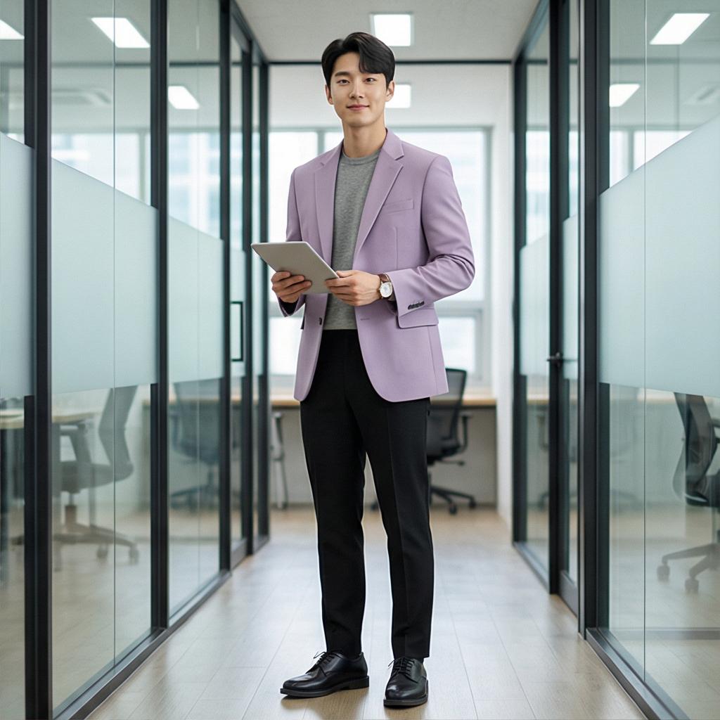 검정색 슬랙스: 단정한 비즈니스 캐주얼 룩