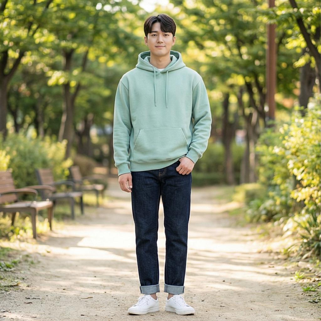 진청 데님 팬츠: 실패 없는 데일리 룩