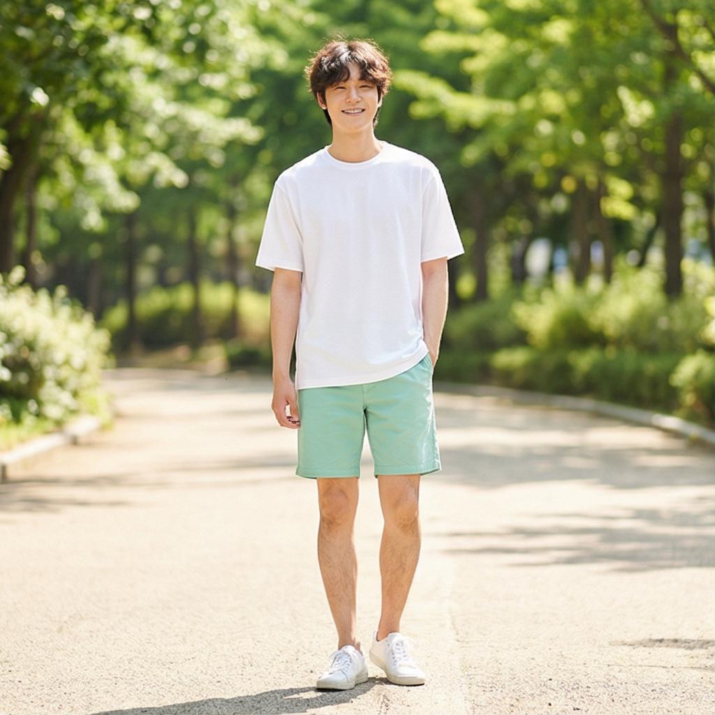 흰색 무지 티셔츠: 실패 없는 데일리 룩