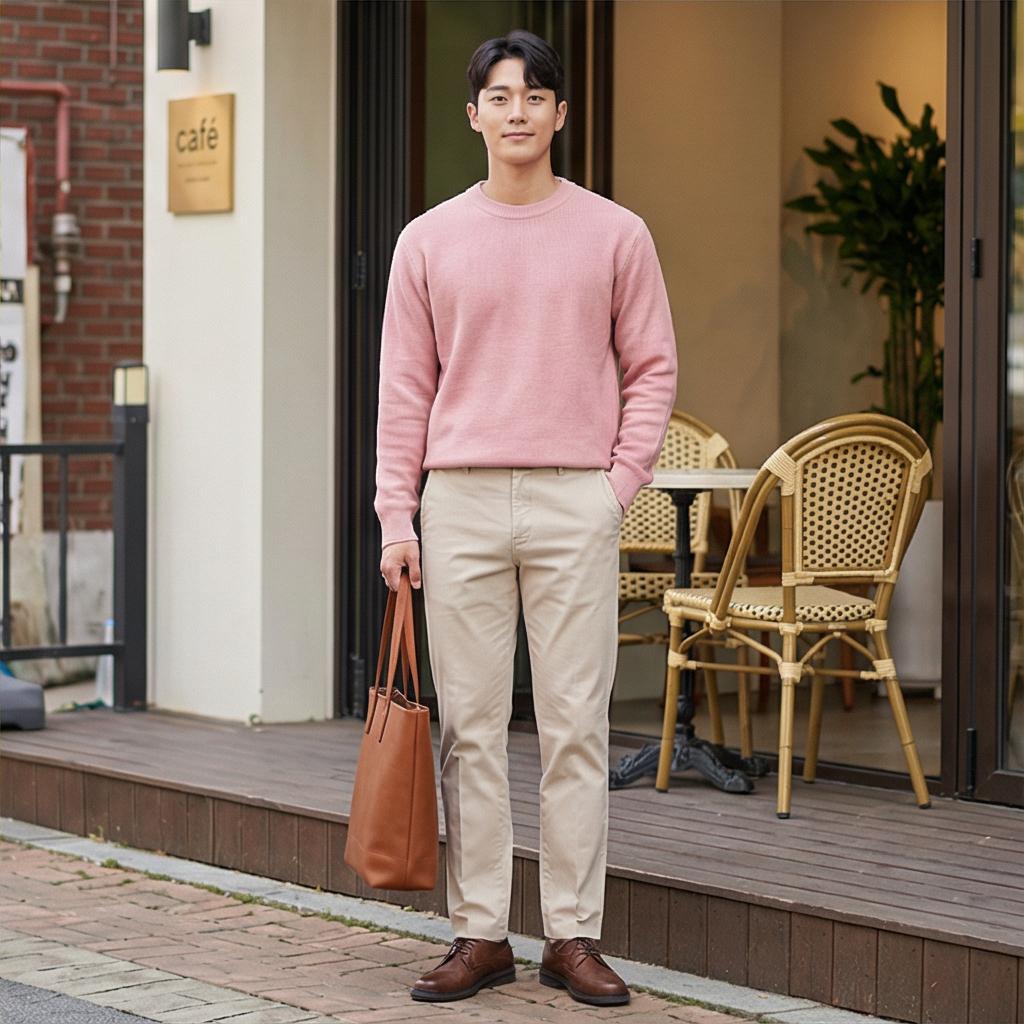 블랙 와이드 슬랙스: 세련된 미니멀 스타일