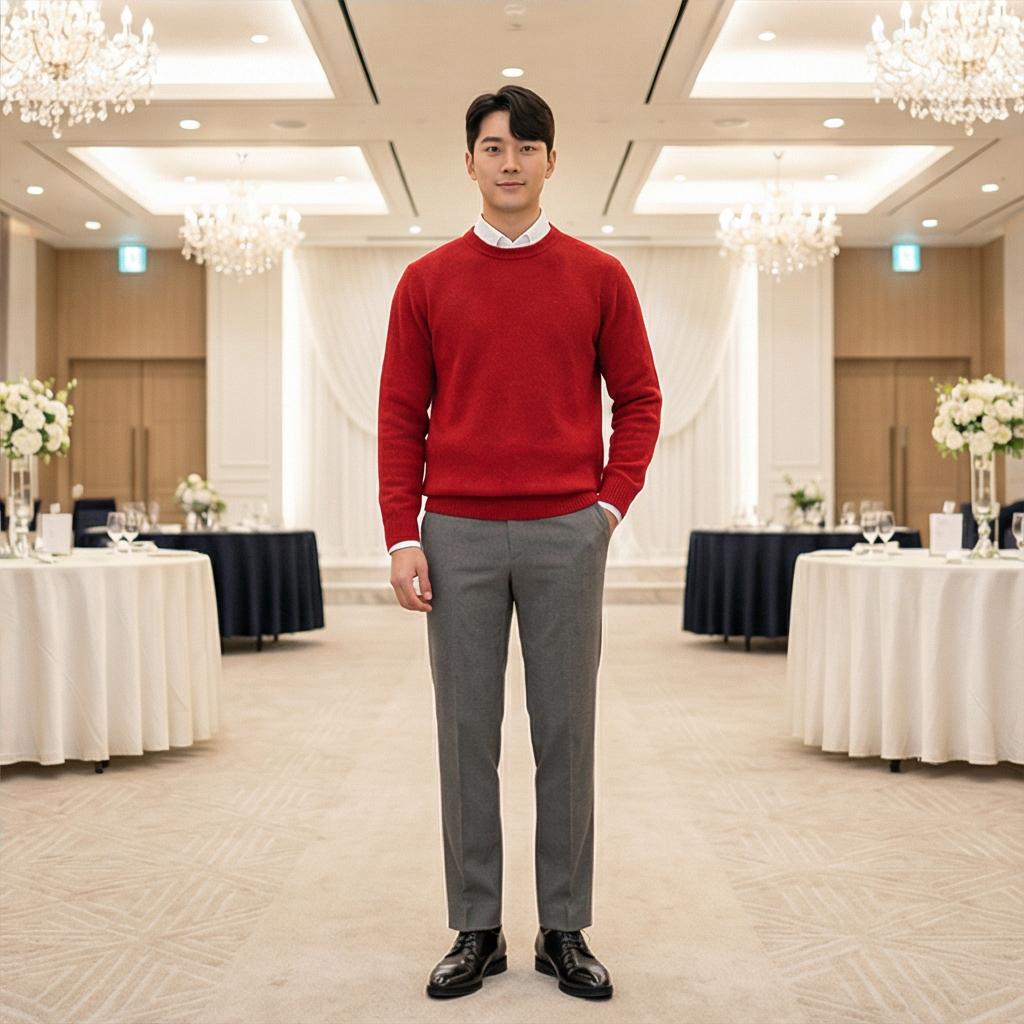 핵심 아이템: 흰색 셔츠 – 격식 있는 하객 룩