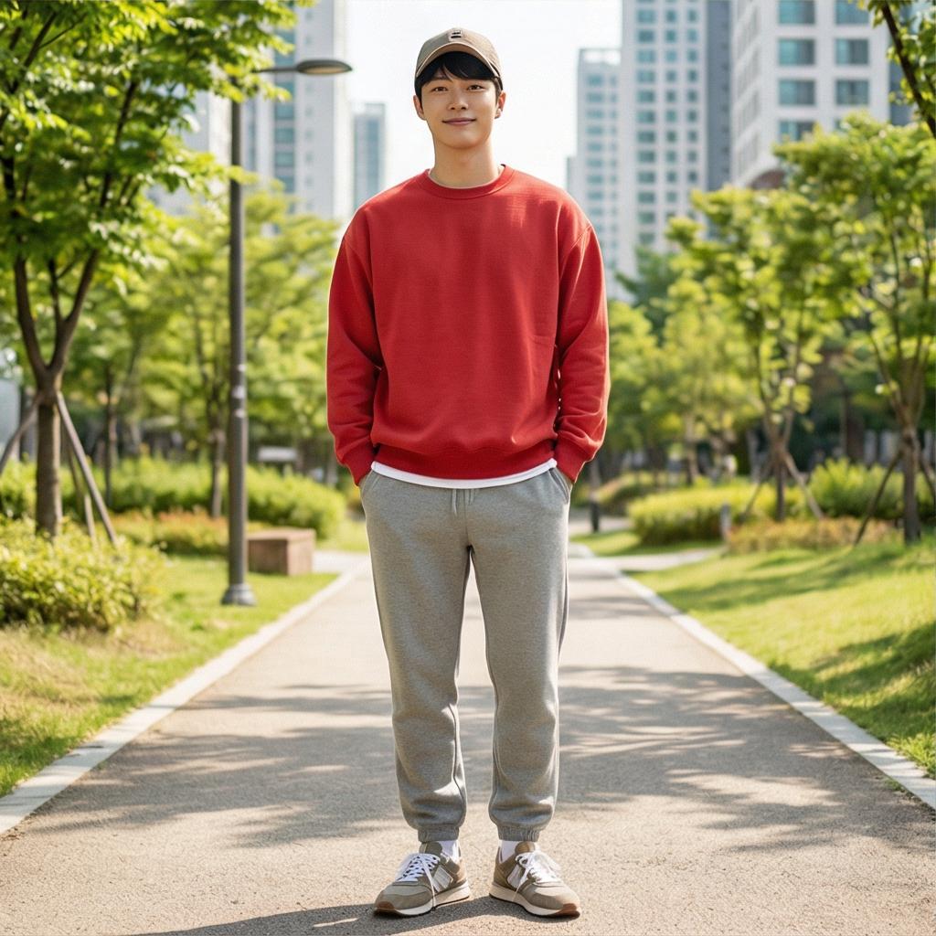 그레이 조거 팬츠: 편안한 원마일 웨어 스타일