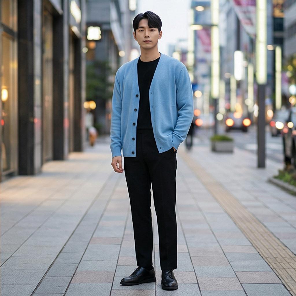 올 블랙 이너: 차분하고 모던한 미니멀 룩