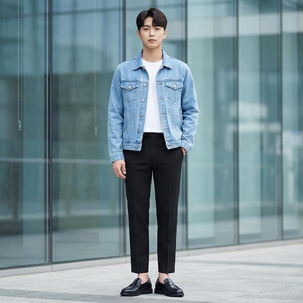 검은색 슬랙스: 비즈니스 캐주얼 룩