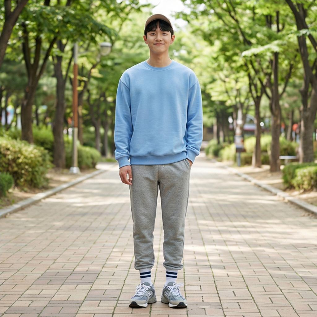 회색 조거 팬츠: 편안하고 멋스러운 원마일웨어