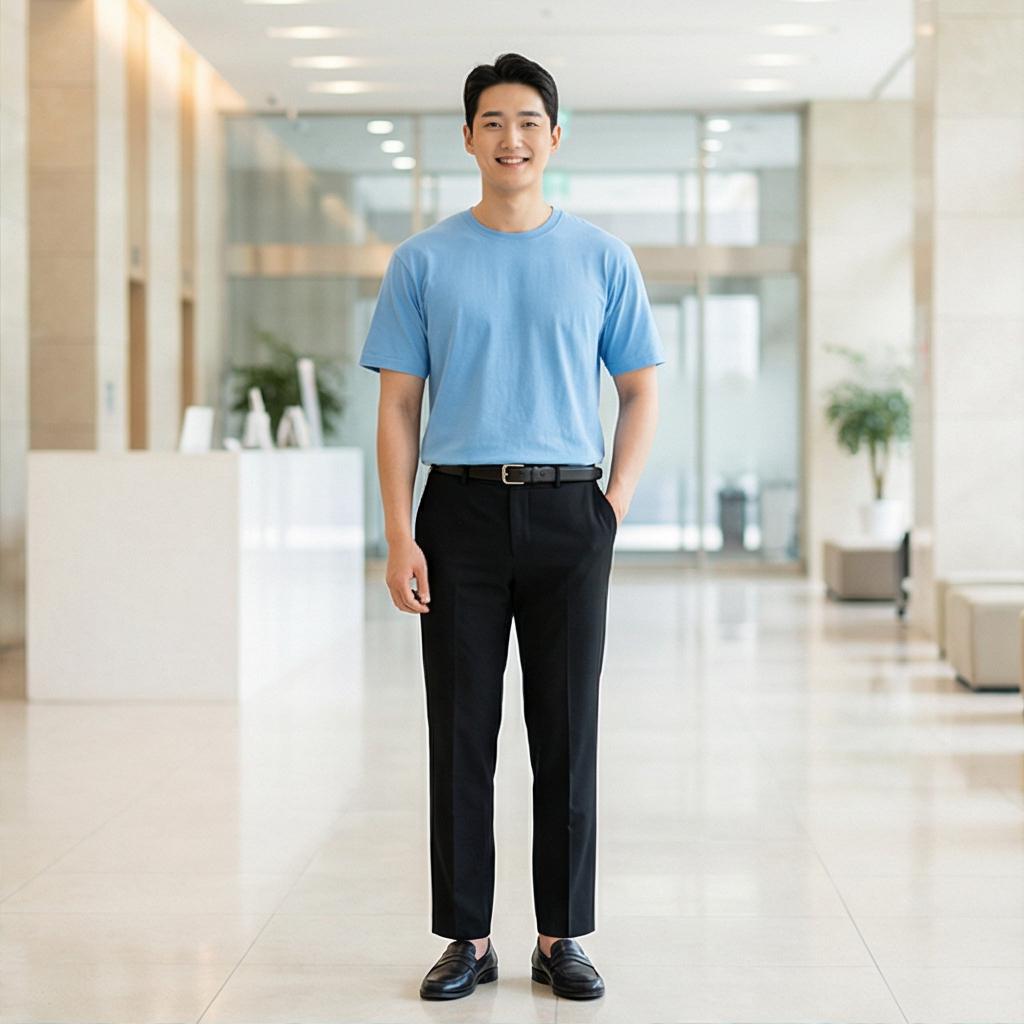 검정 슬랙스: 세련된 오피스 룩