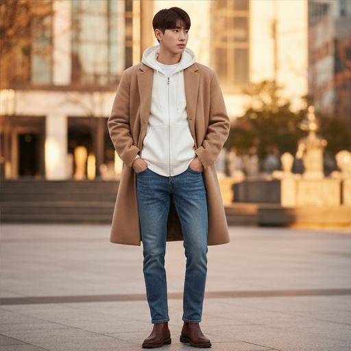 오버핏 코트: 센스 있는 레이어드 & 환절기 룩