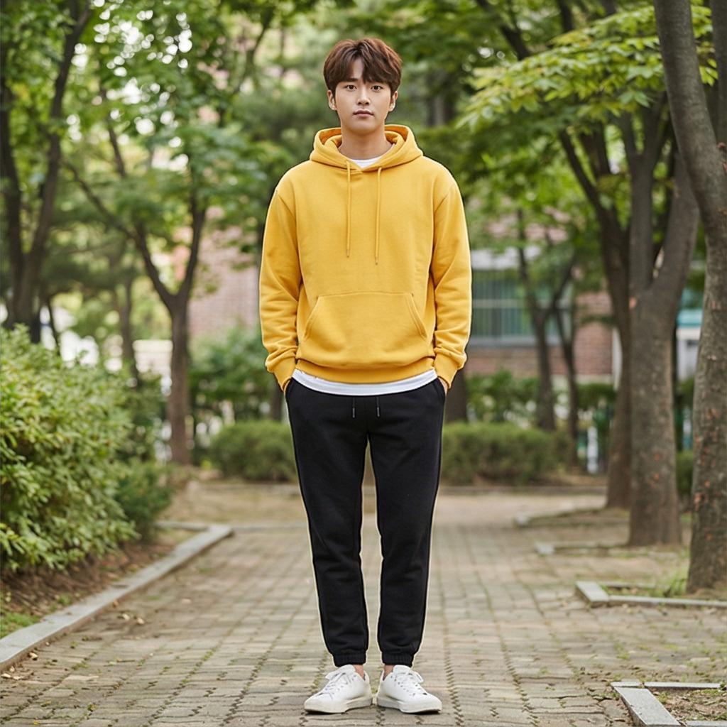 검정색 조거 팬츠: 편안한 원마일 스타일