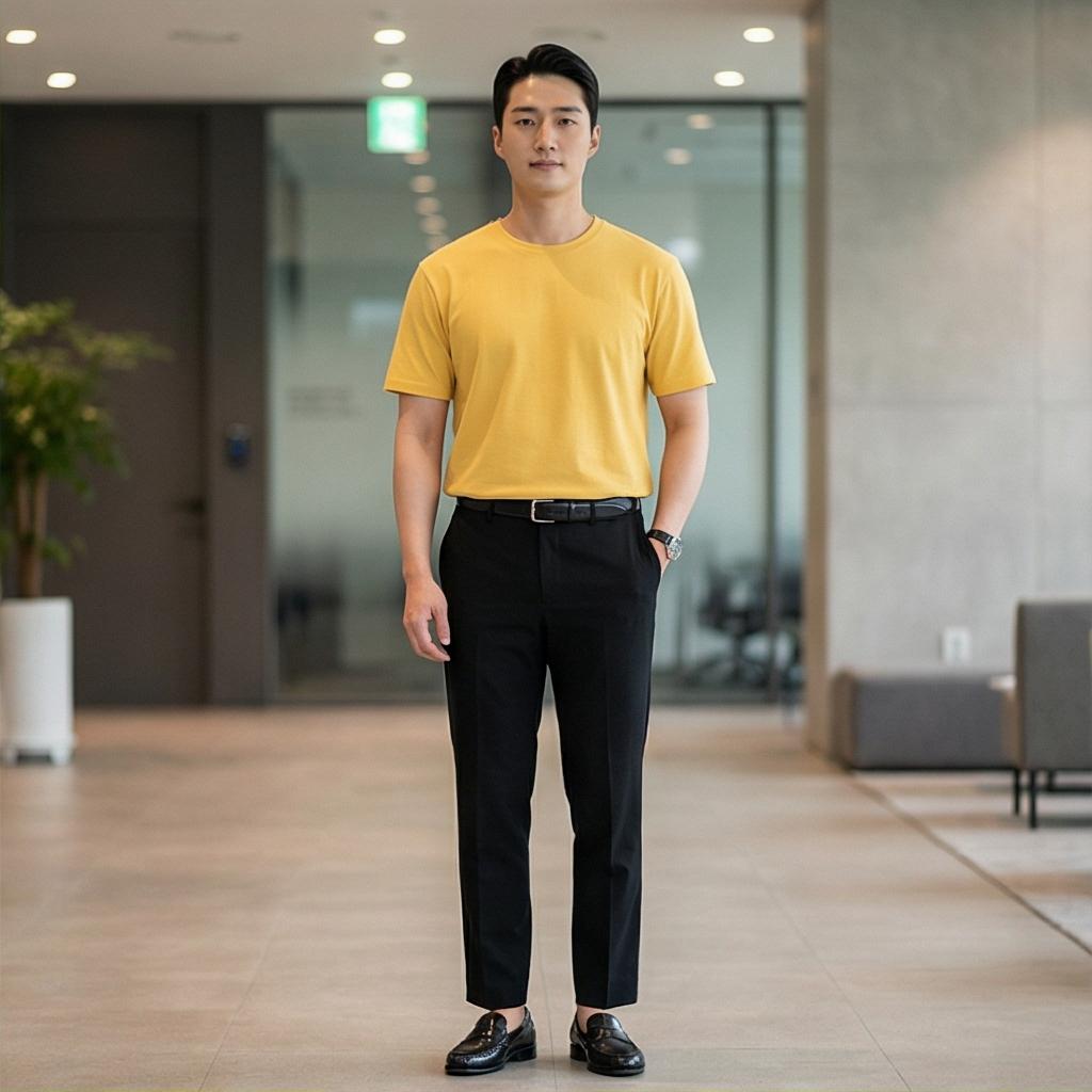 검정 슬랙스: 세련된 비즈니스 캐주얼 스타일