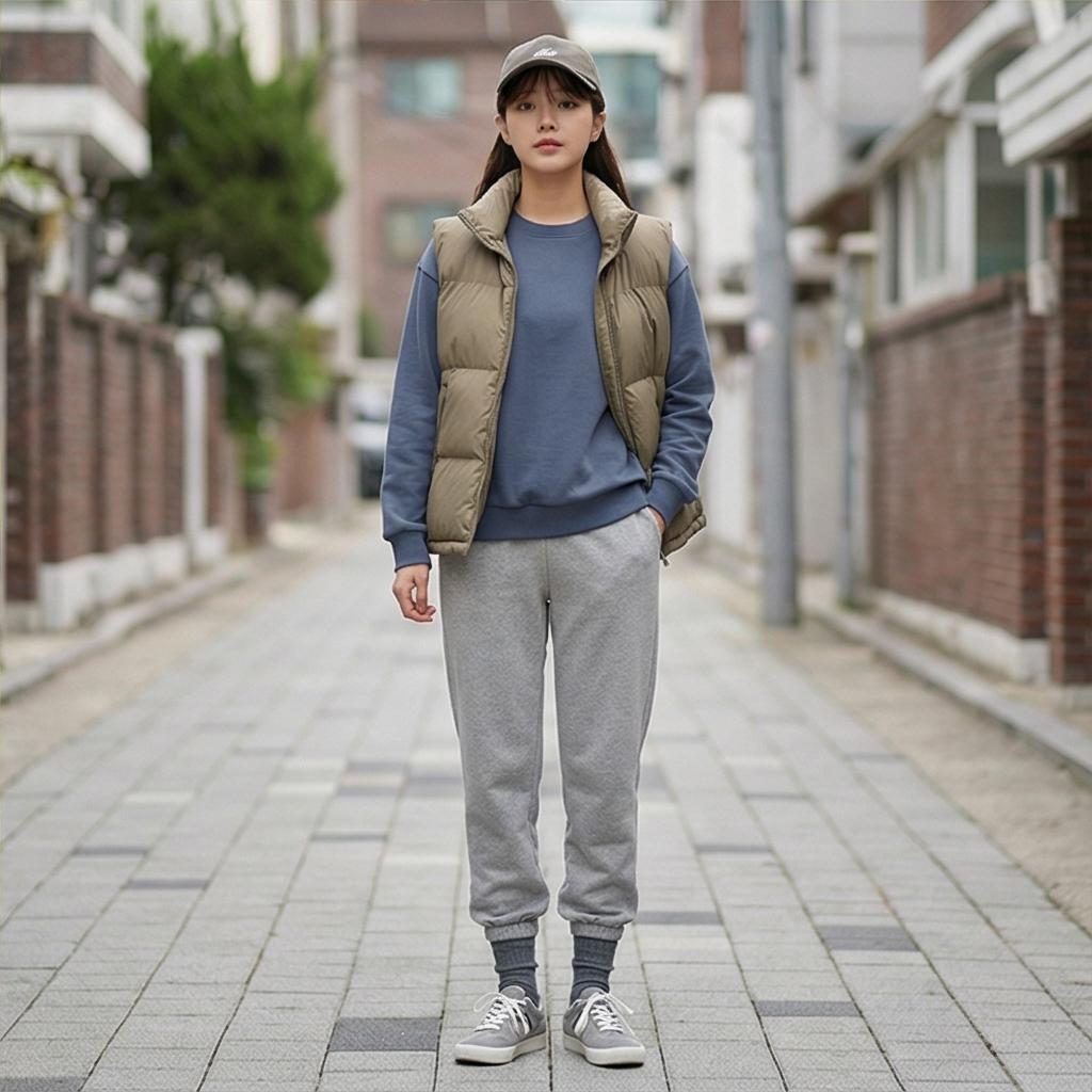 그레이 조거 팬츠: 활동성 좋은 원마일웨어