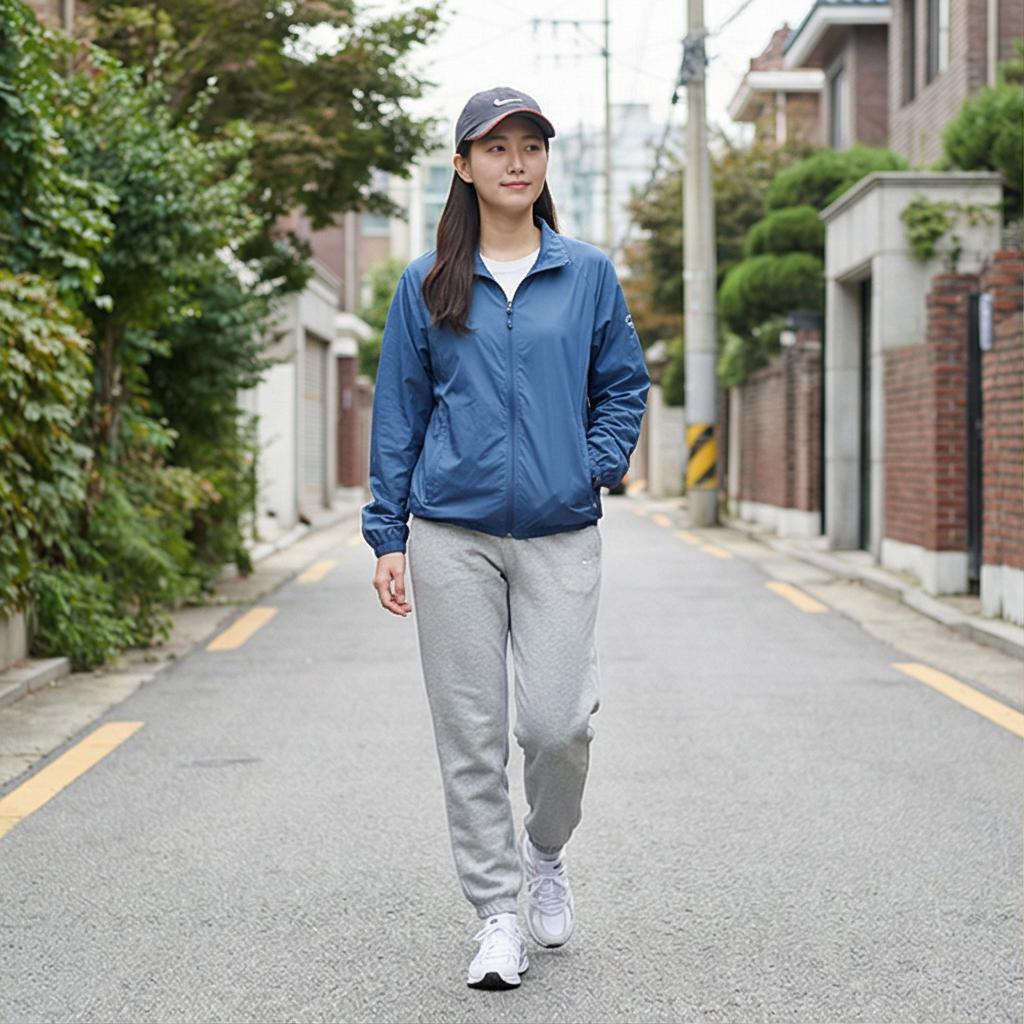회색 조거 팬츠: 편안한 데일리 마실룩