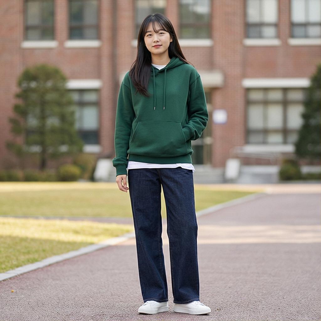 데님 팬츠: 실패 없는 캠퍼스룩