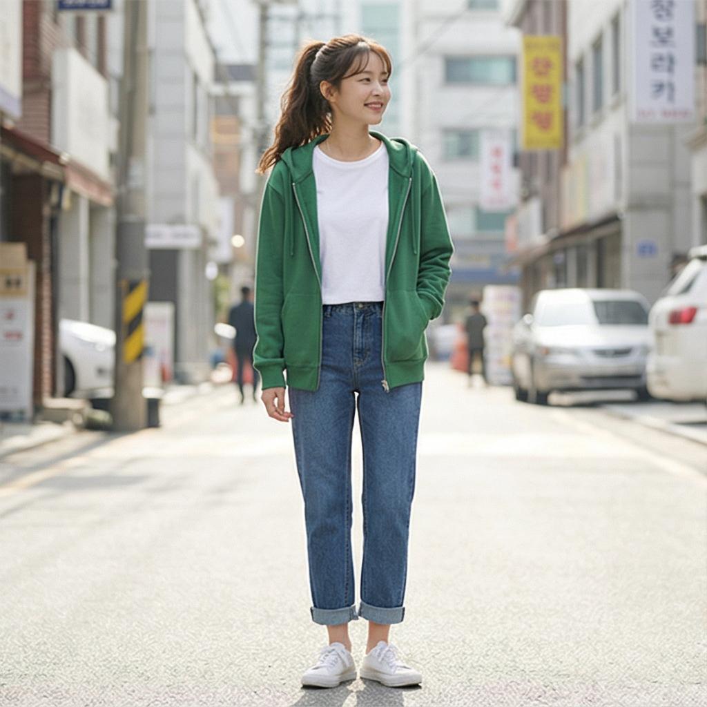 데님 팬츠: 활동적인 데일리 룩