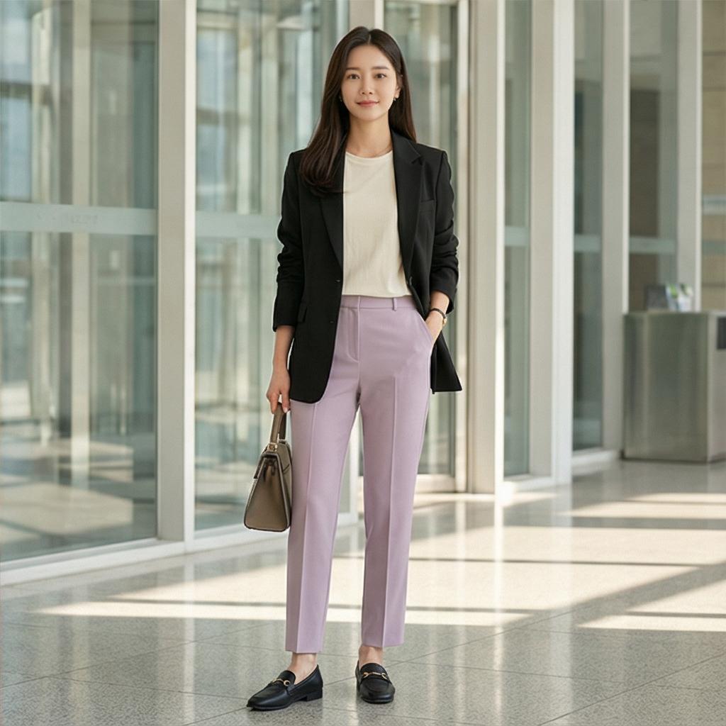 블랙 자켓: 세련된 스타일