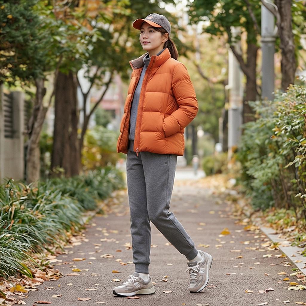 회색 조거 팬츠: 활동적인 원마일 웨어