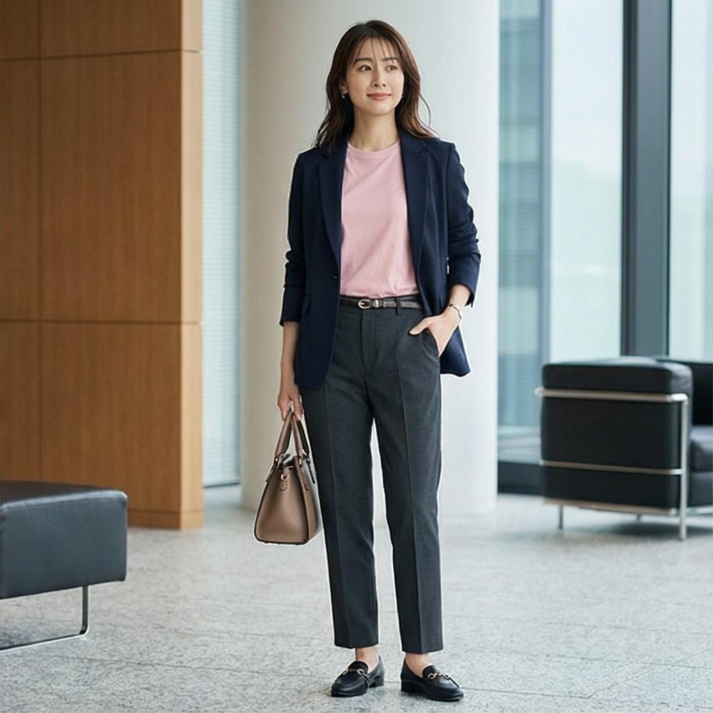 슬랙스: 세련된 비즈니스 캐주얼 스타일