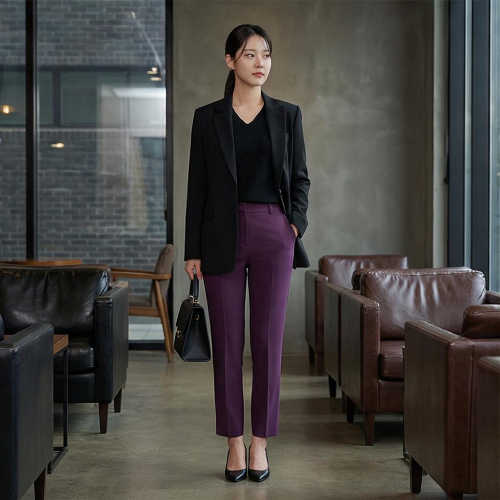 검정 자켓: 시크한 모던 스타일