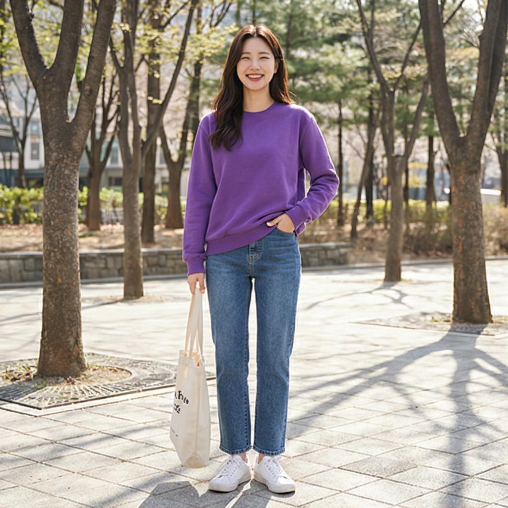 데님 팬츠: 실패 없는 데일리 캐주얼 룩