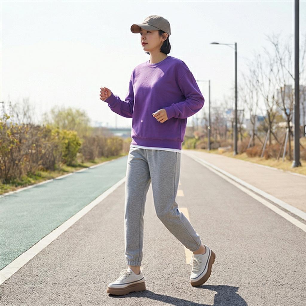 조거 팬츠: 활동성을 강조한 애슬레저 룩